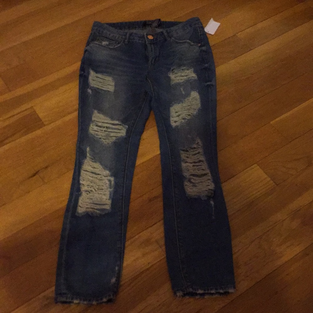 ripped jeans